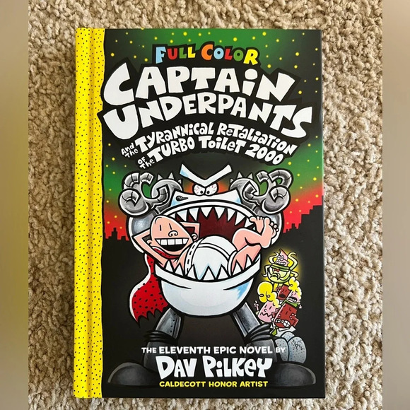 NEW - CAPTAIN UNDERPANTS and The Tyrannical Retaliation of the Turbo Toilet 2000 - Picture 2 of 7